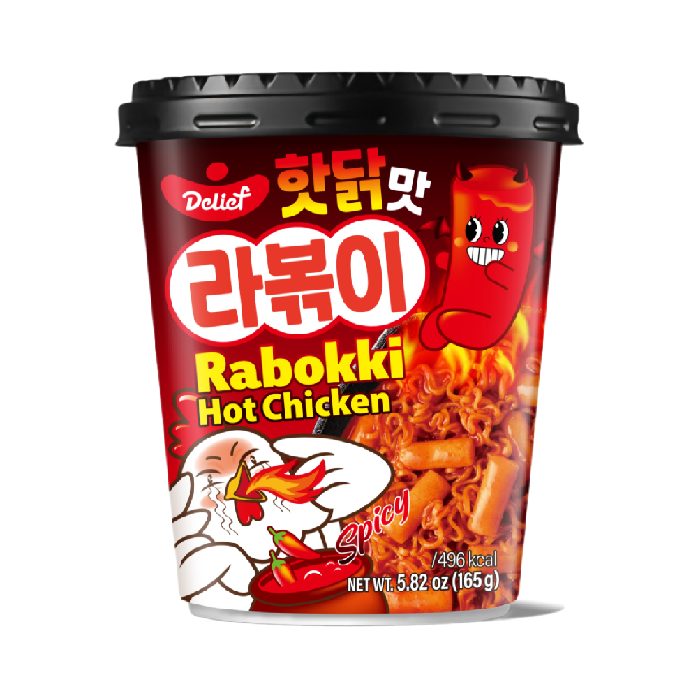 DELIEF Hot Chicken Rabokki 165g