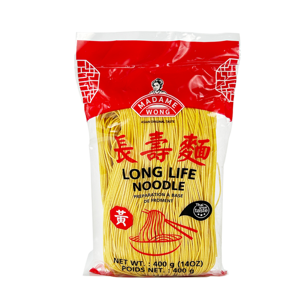 MADAME WONG Long Life Noodle (အဝါ) 400 ဂရမ်