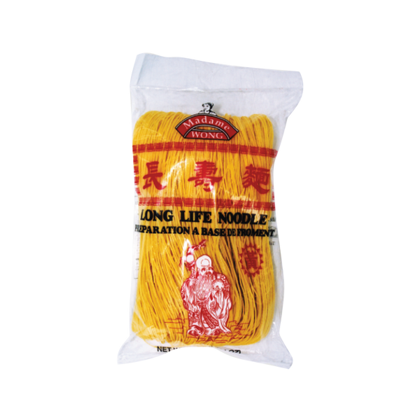 MADAME WONG Long Life Noodle (Turmeric Color) 400g (Case 50)