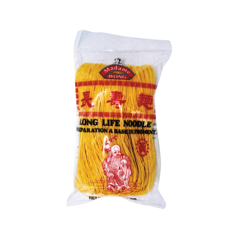 MADAME WONG Long Life Noodle (Turmeric Color) 400g