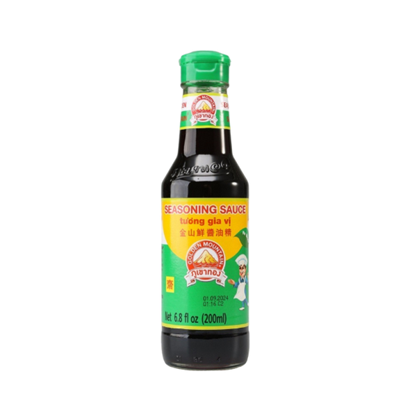 GOLDEN MOUNTAIN Seasoning Soy Sauce 200ml (Kaso 24)