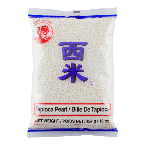 COCK BRAND Tapioca Pearl (Small) 454g (Case 50)