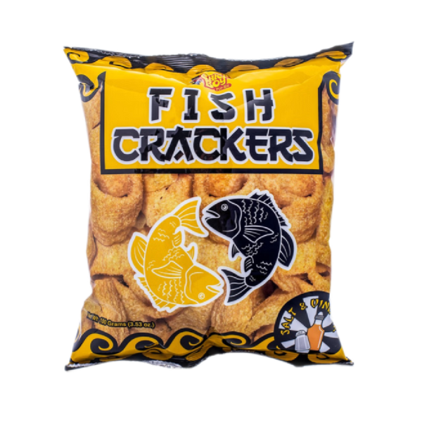 CHICKBOY Fish Crackers Salt & Vinegar 100g