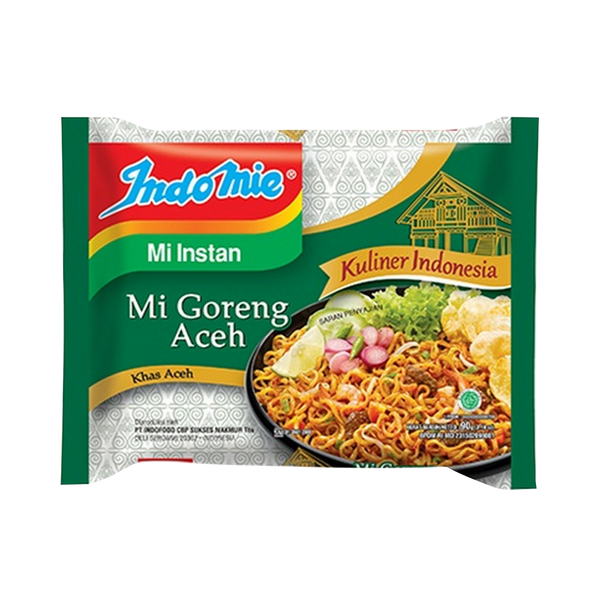 INDOMIE Mì Goreng Aceh (Hương vị Bò Cay) 90g