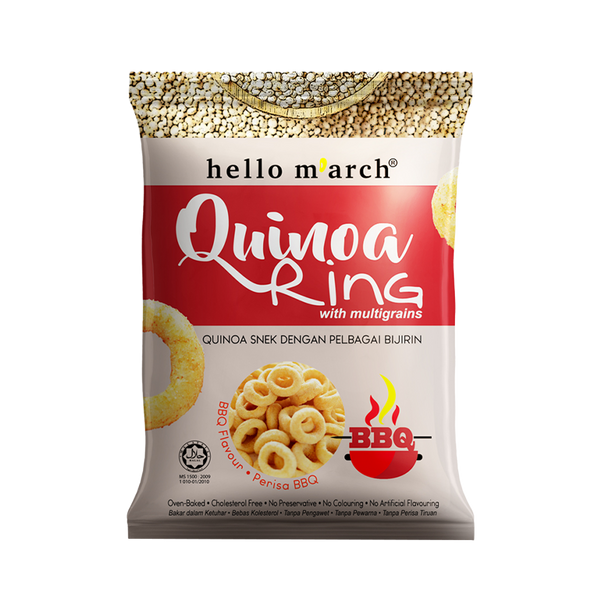 HELLO M&#39;ARCH Quinoa Ring - Rasa BBQ 75g