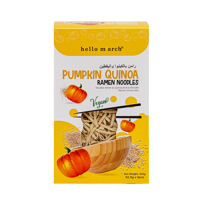 HELLO M'ARCH Pumpkin Quinoa Ramen Noodles 250g