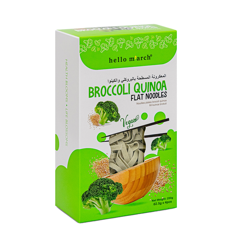 HELLO M'ARCH Broccoli Quinoa Flat Noodles 250g