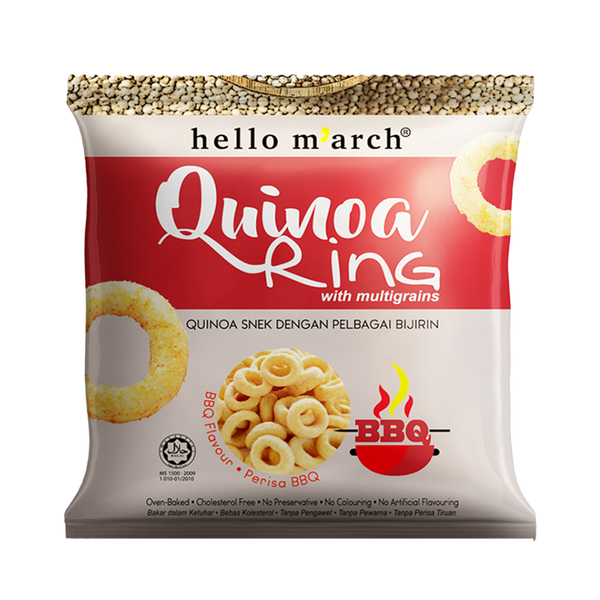 HELLO M&#39;ARCH Quinoa Ring - Rasa BBQ 30g