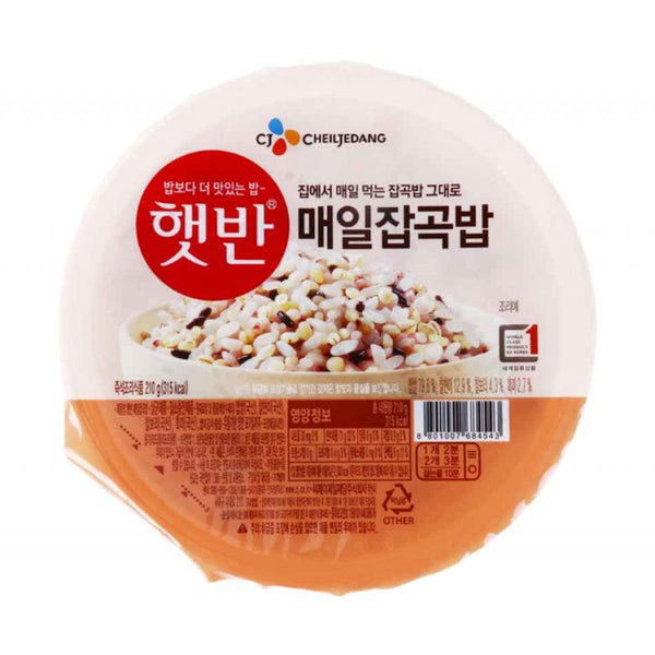 CHEIL JEDANG Cooked Rice Mixed Grain 210g