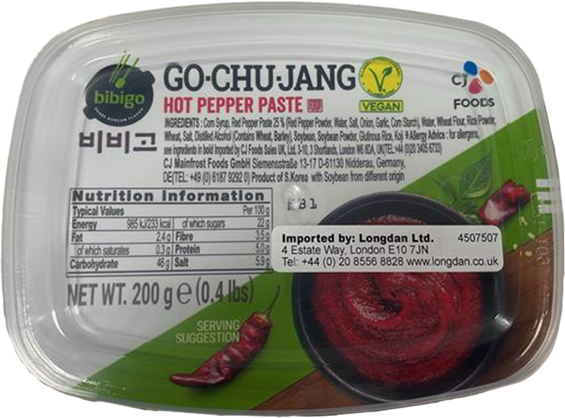 CJ BIBIGO Red Pepper Paste ( Vegan ) 200g