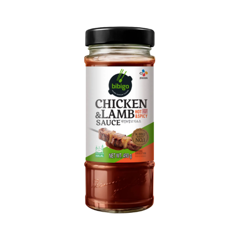 CJ BIBIGO Chicken & Lamb Sauce Hot & Spicy 490g
