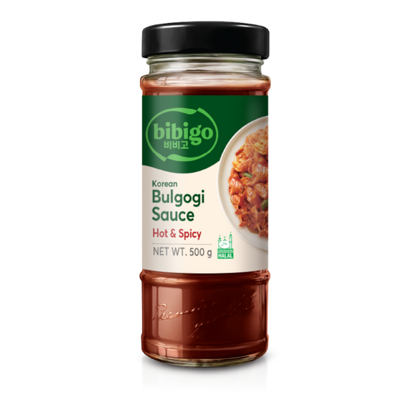 CJ BIBIGO Nước Sốt Bulgogi Hàn Quốc Cay Nóng 500g