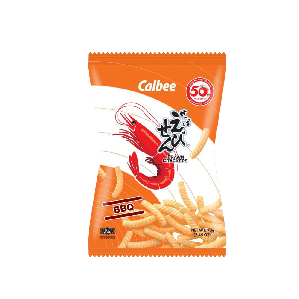 CALBEE Prawn Crackers BBQ 90g