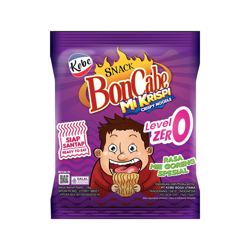 KOBE BONCABE Crispy Noodle Snack 16g