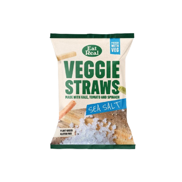 EAT REAL Veggie Straws Sea Salt 45g