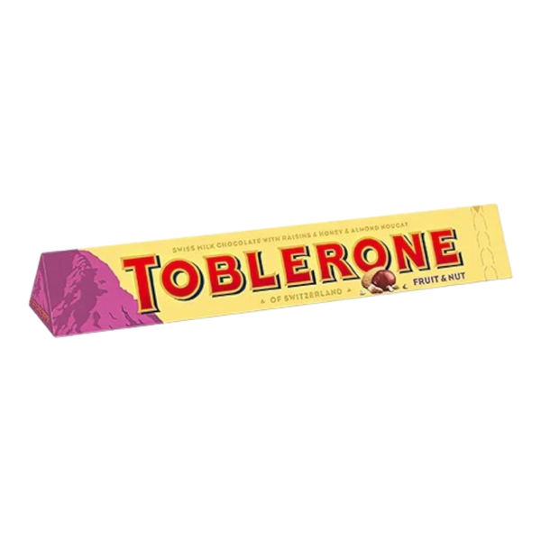 TOBLERONE SWISS Fruits & Nuts Chocolate 100g (Case 20)