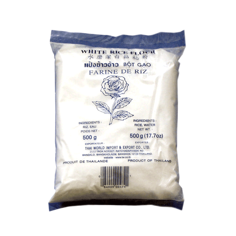 Bột Gạo Trắng ROSE (Đỏ) 500g (Thùng 50)