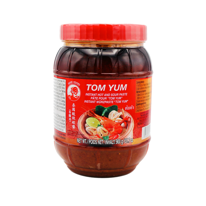 COCK BRAND Instant Tom Yum Soup Base - Hot & Sour Paste 900g