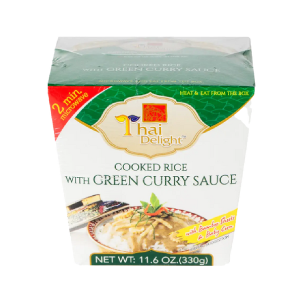 THAI DELIGHT Rice With Green Curry Sauce 330g