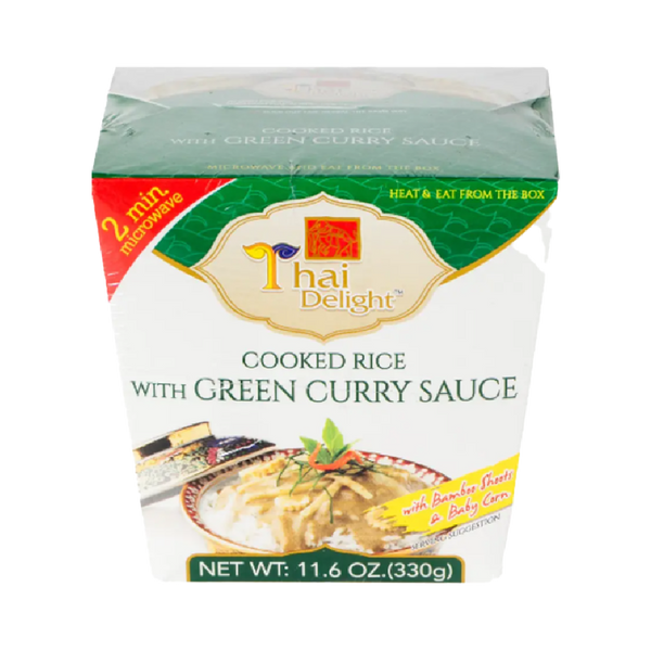 THAI DELIGHT Rice With Green Curry Sauce 330g