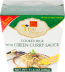 THAI DELIGHT Gạo với nước sốt cà ri xanh 330g (Thùng 12)
