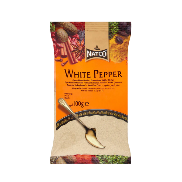 NATCO White Pepper Ground 100g