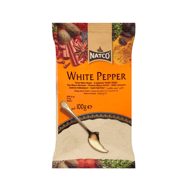 NATCO White Pepper Ground 100g