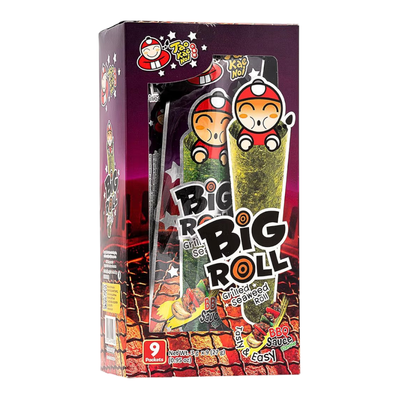 TAOKAENOI Big Roll - BBQ (9pcs) 27g (Case 12)
