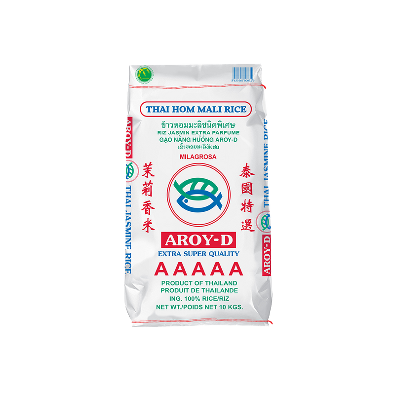 AROY-D Jasmine Fragrant Rice (Hom Mali) 10kg