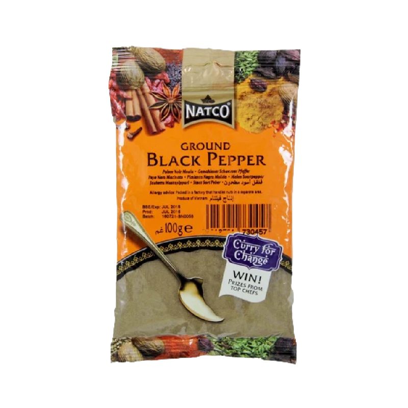 NATCO Black Pepper Ground 100g