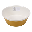 KOKUBO Round & Deep Plate - Small 14cm (Mustard Yellow)