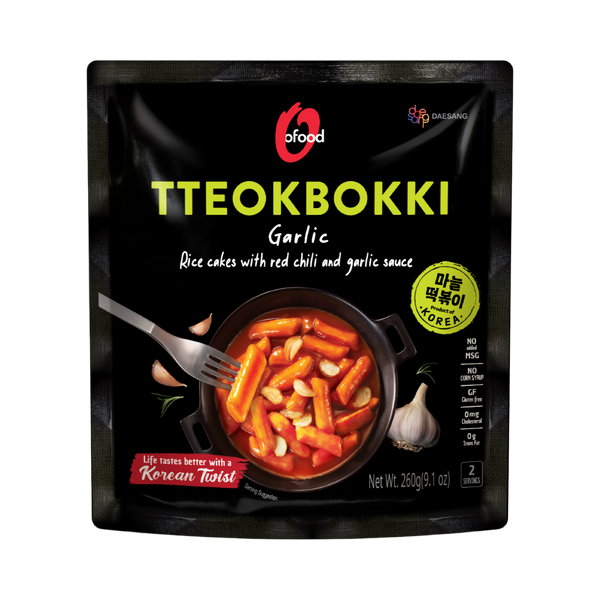 DS O'FOOD Garlic Tteokbokki 260g