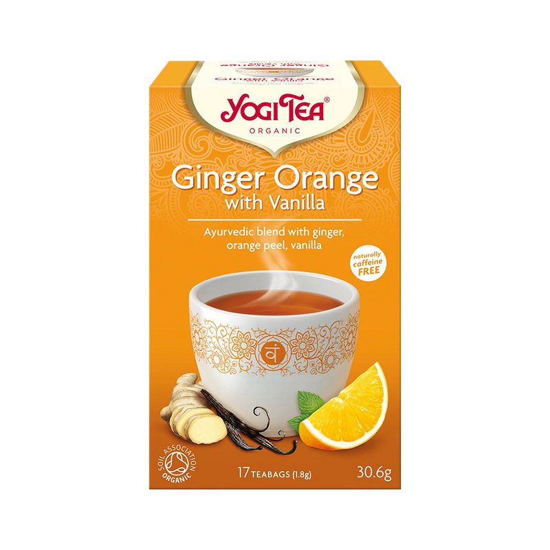 YOGI TEA Ginger Orange & Vanilla 17 bags