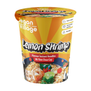 Vegan Village Lemon Shrimp Flavour Instant Noodles Cup 65g (Case 12)