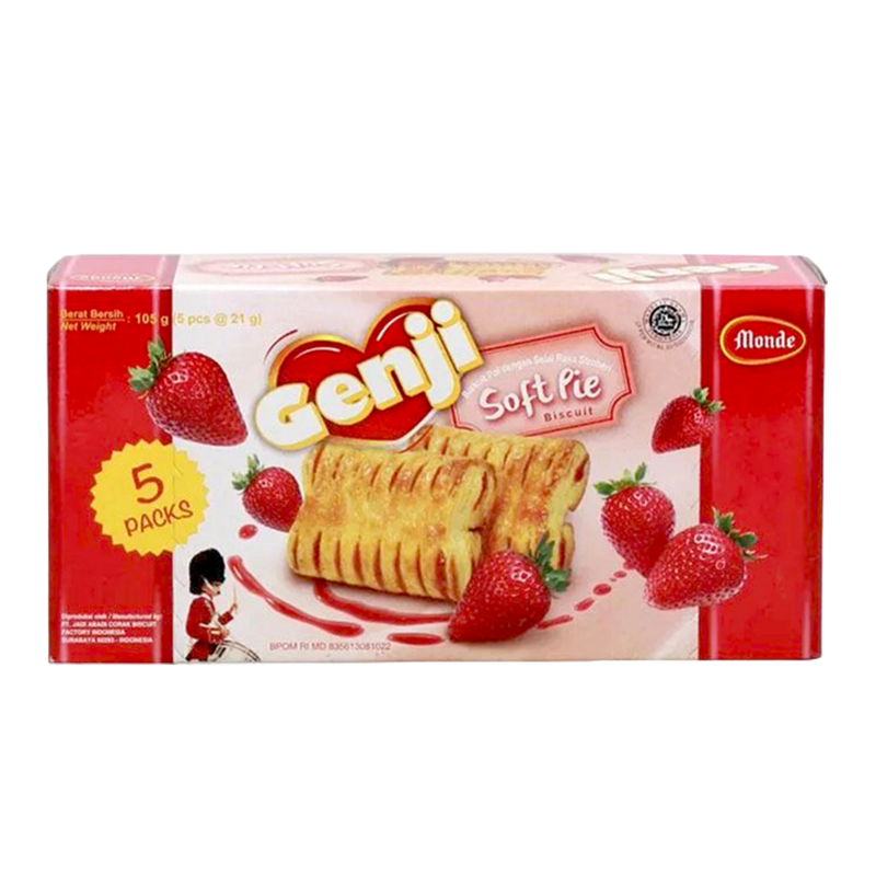 MONDE Genji Strawberry Soft Pie 105g