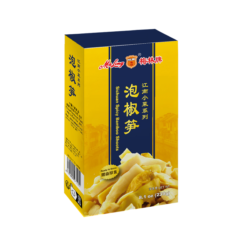 MALING Sichuan Spicy Bamboo Shoots 230g