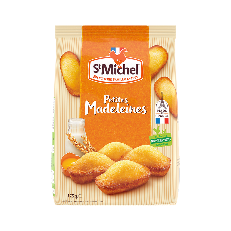 ST MICHEL Plain Petites Madeleines Plain 175G