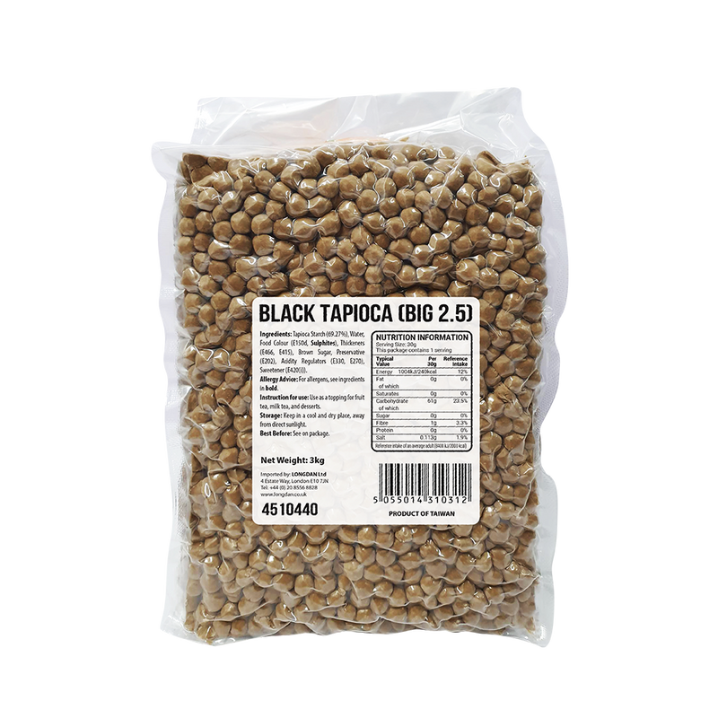Longdan Black Tapioca (Big 2.5) 3kg (Case 6)