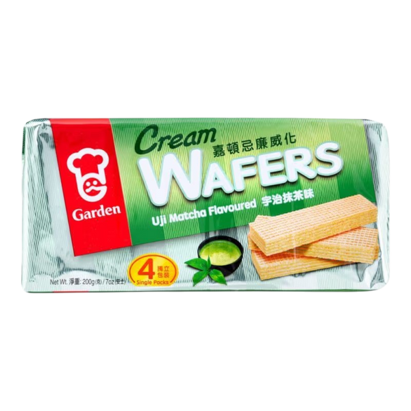 GARDEN Cream Wafers Uji Matcha 200g