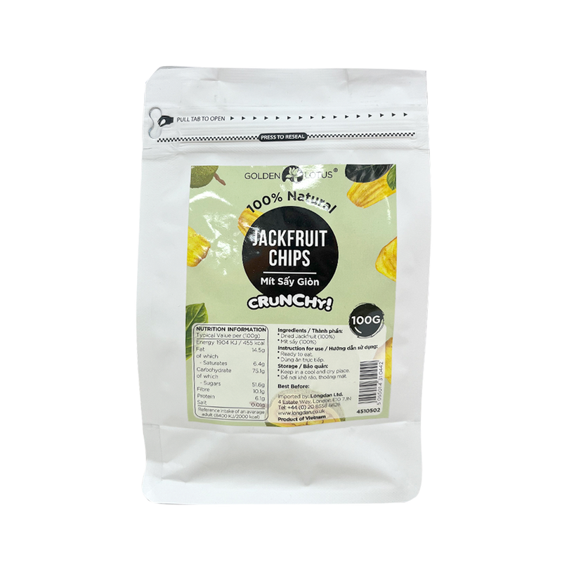 Golden Lotus Jackfruit Chip 100g