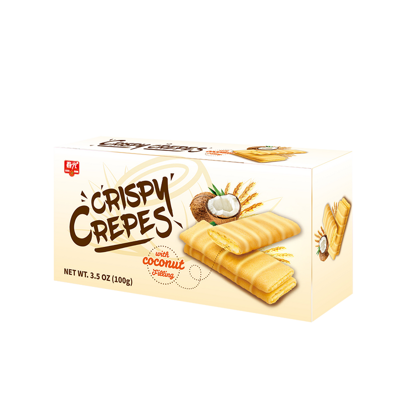 CHUNGUANG Crispy Crepes Coconut Filling 100g