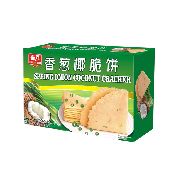 CHUNGUANG Spring Onion Coconut Cracker 150g