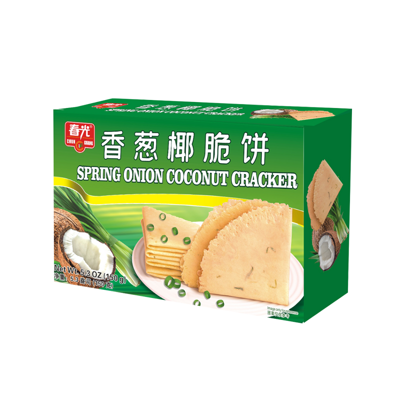 CHUNGUANG Spring Onion Coconut Cracker 150g