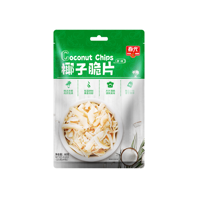 CHUNGUANG Original Coconut Chips 60g