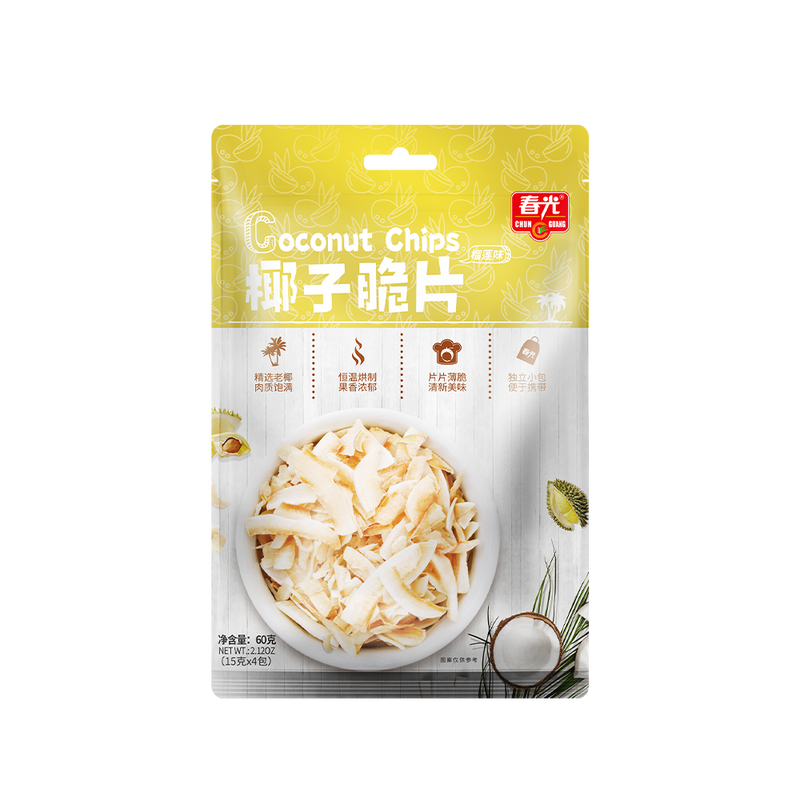 CHUNGUANG Durian Coconut Chips 60g