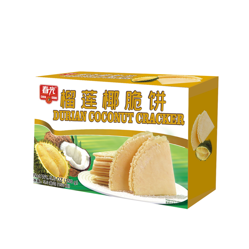 CHUNGUANG Durian Coconut Cracker 150g