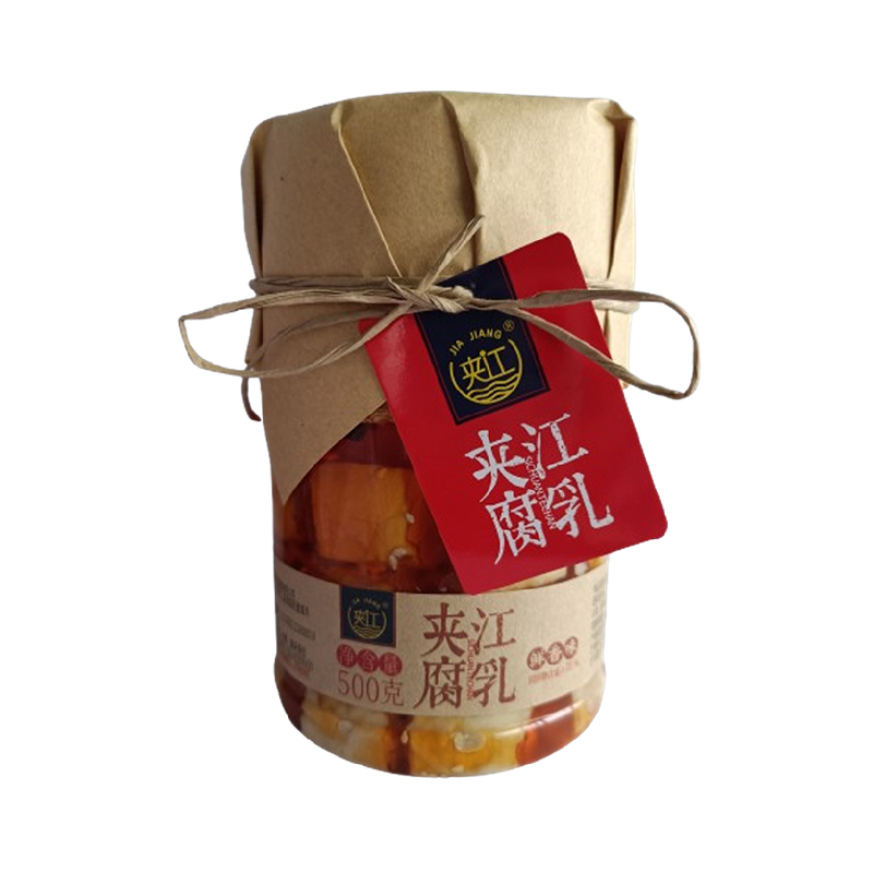 JIAJIANG Fermented Bean Curd Light Spicy Flavour 500g