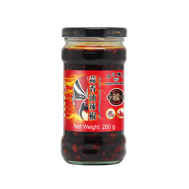 QIAN FU JI Garlic Chilli Oil 280g