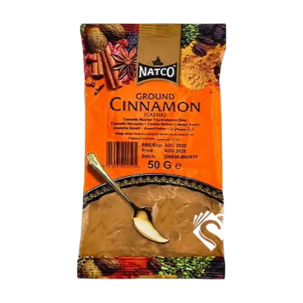 NATCO Cinnamon Ground (Cassia) 50g (Case 10)