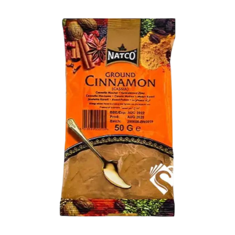 NATCO Cinnamon Ground (Cassia) 50g (Case 10)